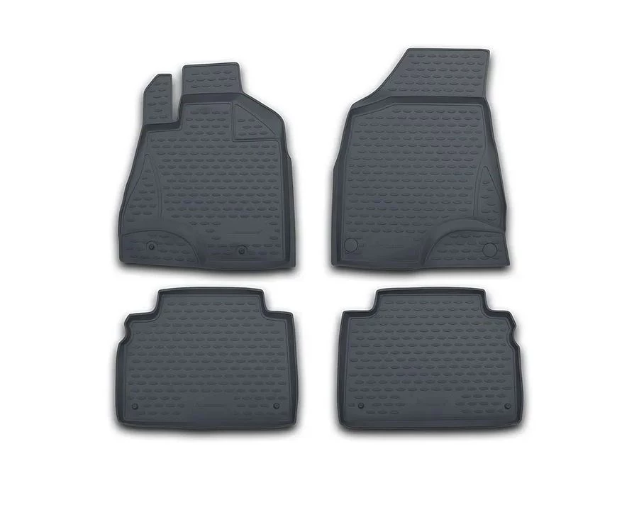 Коврики в салон полиуретан 4шт для Hyundai Santa Fe I