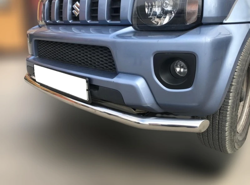 Защита переднего бампера d53 мм для Suzuki Jimny III Рестайлинг 2  Юко SJM.12.02