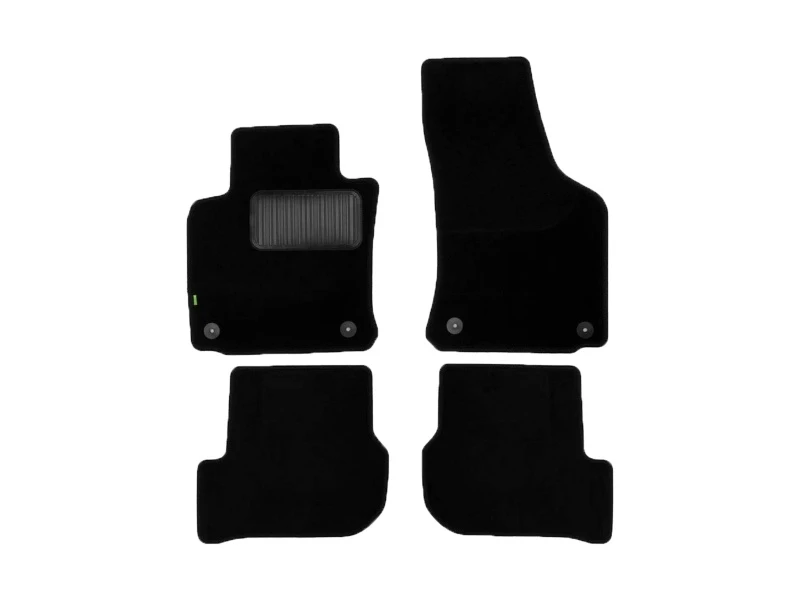 Коврики в салон текстиль Klever Econom 4 шт для Audi Q5 II (FY) Рестайлинг Черный Klever EXP.KLEVER01042201200k