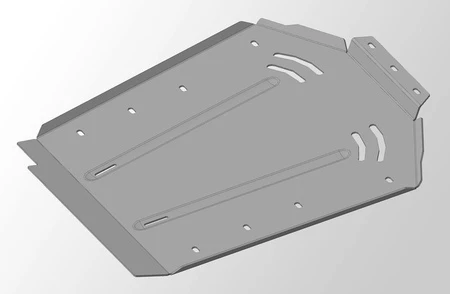 Защита КПП для Audi Q7 I (4L) Рестайлинг