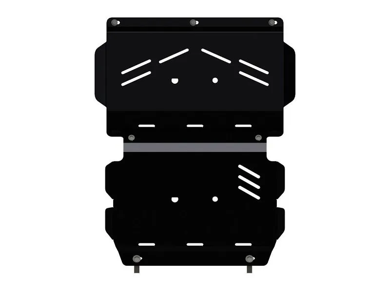 Защита картера и радиатора для Mitsubishi Pajero Sport II