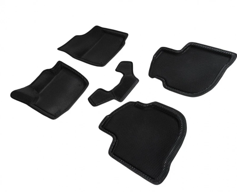 Коврики 3D EVA "СОТА" для Volkswagen Polo VI Черный Seintex 95162