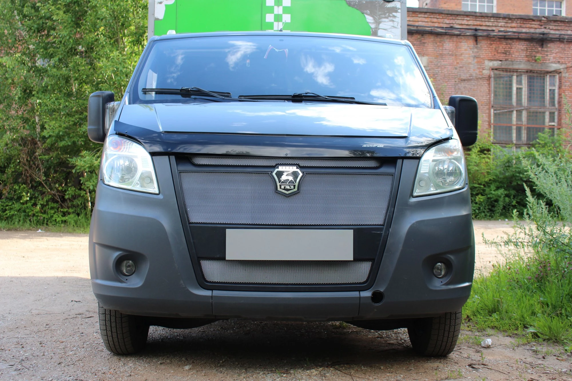 Защитная сетка радиатора 3 части для ГАЗ ГАЗель Некст I