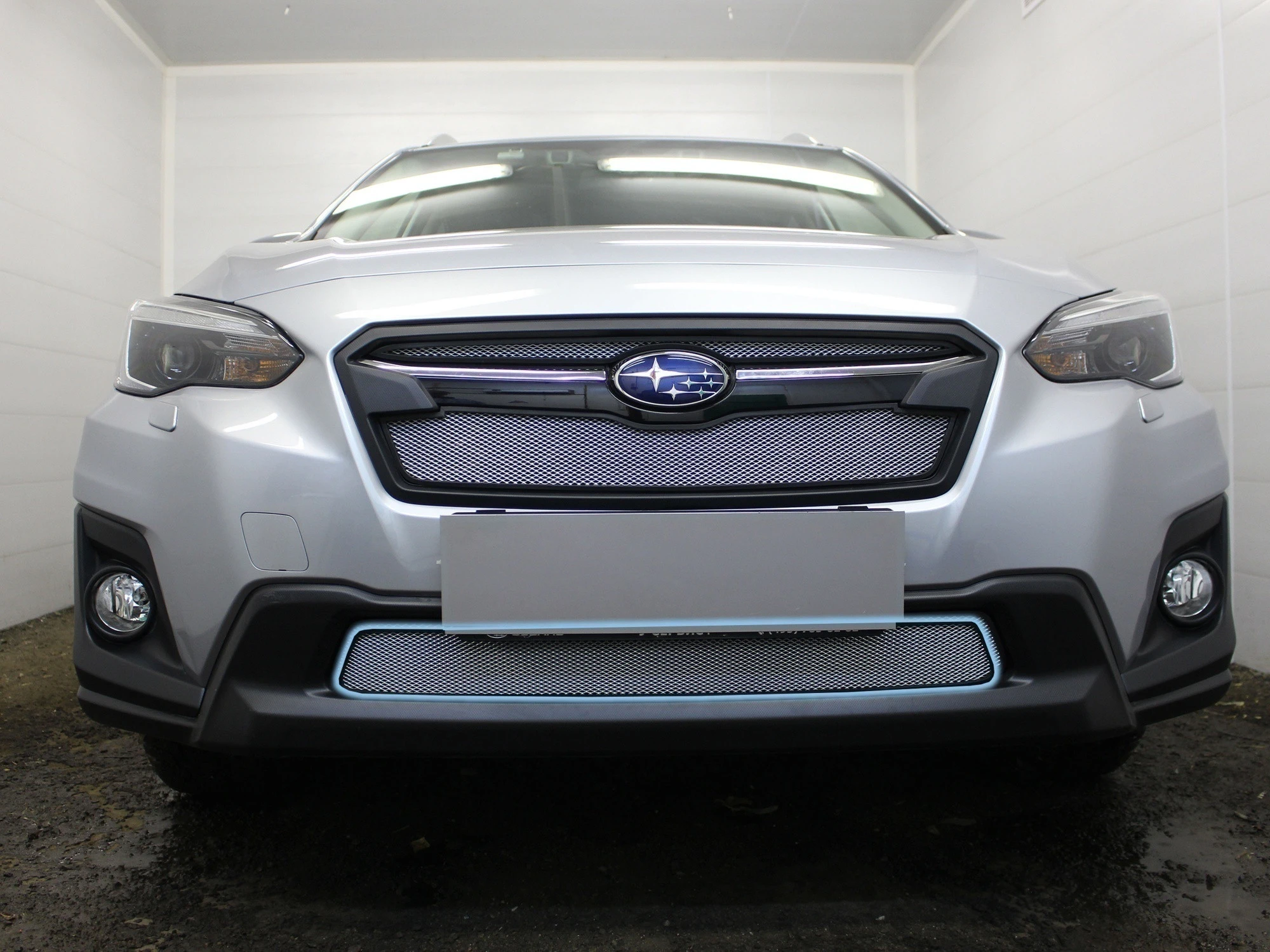 Защитная сетка радиатора низ для Subaru XV II