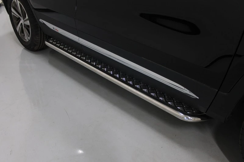 Пороги с площадкой 42,4 мм для Changan CS75 I Рестайлинг