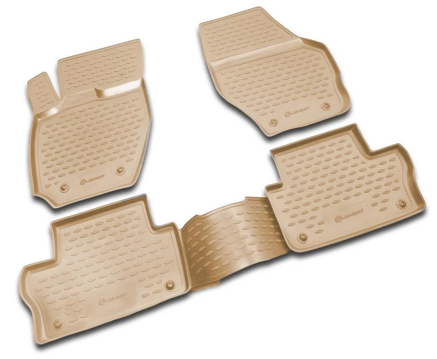 Коврики в салон полиуретан 4шт для Volvo S60 I Рестайлинг