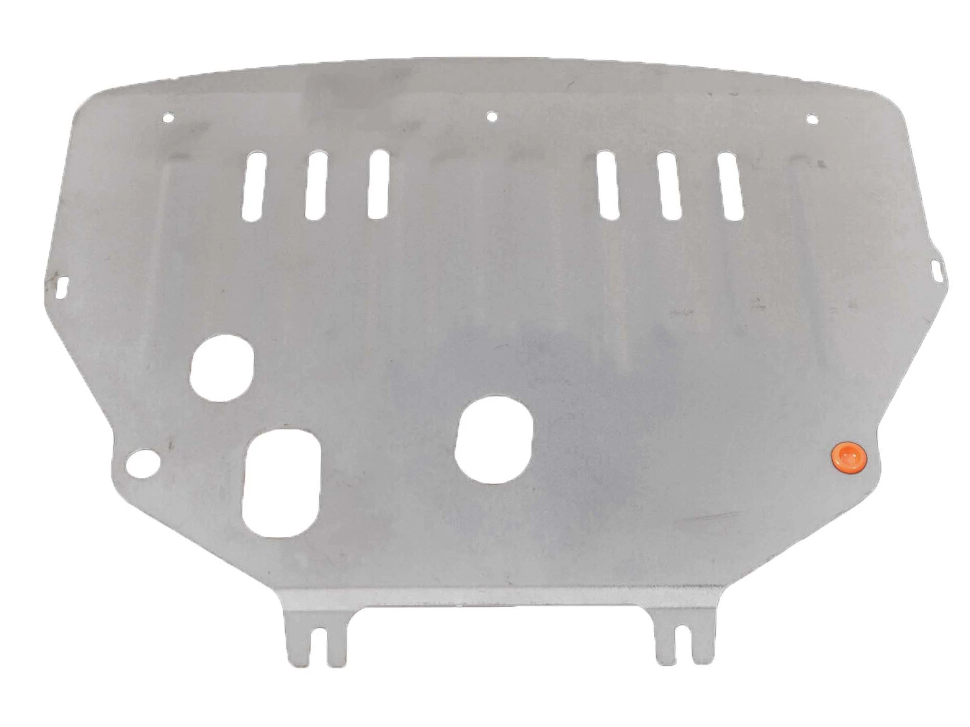 Защита картера и КПП для Peugeot Partner II Рестайлинг Черный Alfeco ALF0406AL4