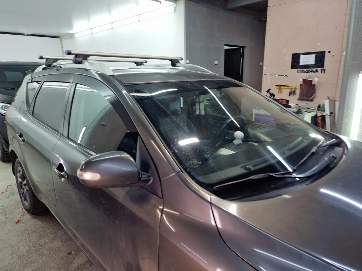 Дефлекторы окон 2D 6 шт. для Kia Ceed I Рестайлинг