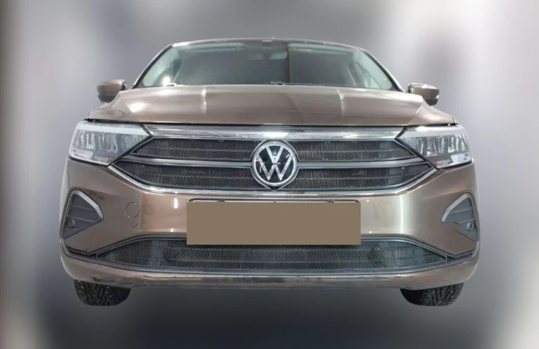 Комплект сеток black верх Exclusive 4 части низ для Volkswagen Polo VI
