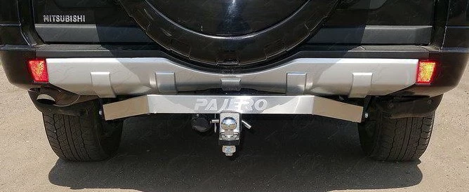 Фаркоп с типом шара Е нерж. для Mitsubishi Pajero IV