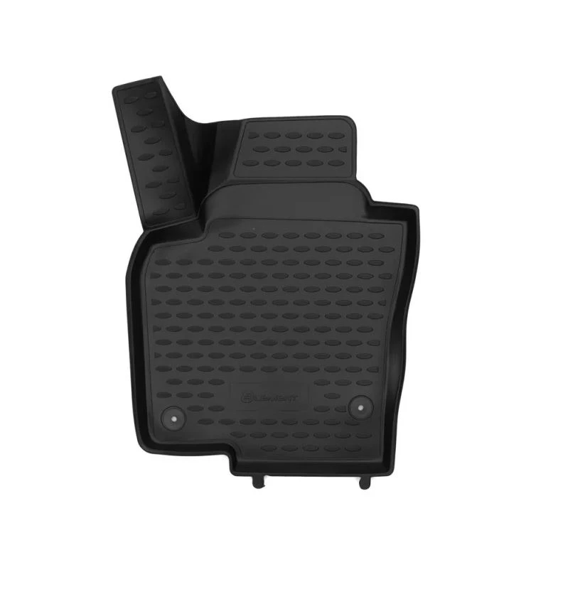 Коврик 3D в салон полиуретан для Volkswagen Tiguan I Рестайлинг Черный Element ELEMENT3D00960210k.FL