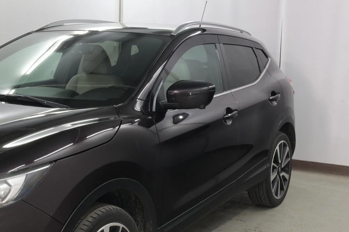 Дефлекторы окон 2D 8 шт. изогнутый для Nissan Qashqai II