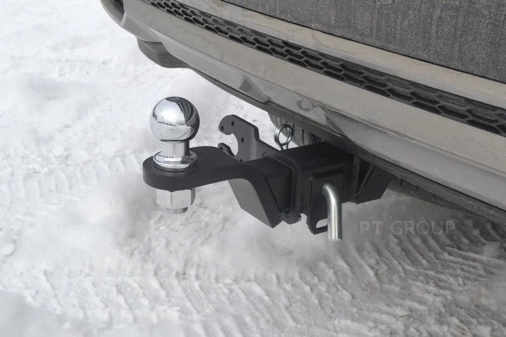 Фаркоп Pt group с типом шара E для Hyundai Santa Fe IV Рестайлинг
