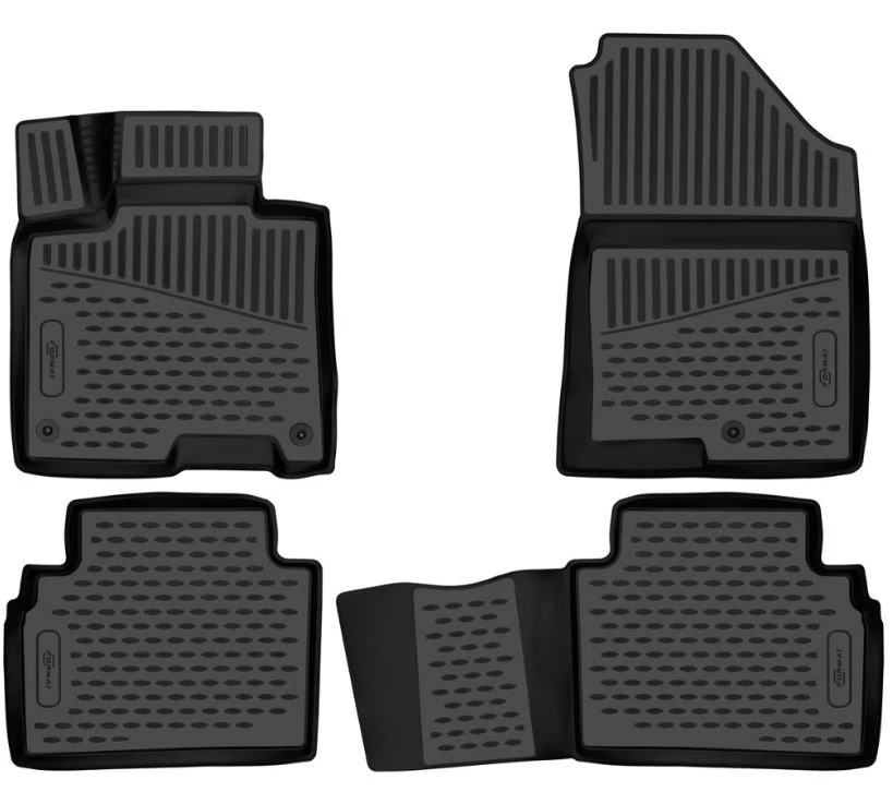 Коврики 3D в салон полиуретан 4шт для Kia Sportage V