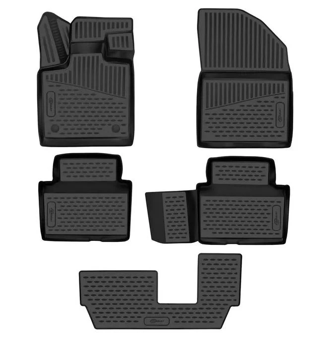 Коврики 3D в салон полиуретан 5шт для EXEED VX I Черный FORMAT FORMAT.3DAN0020210k
