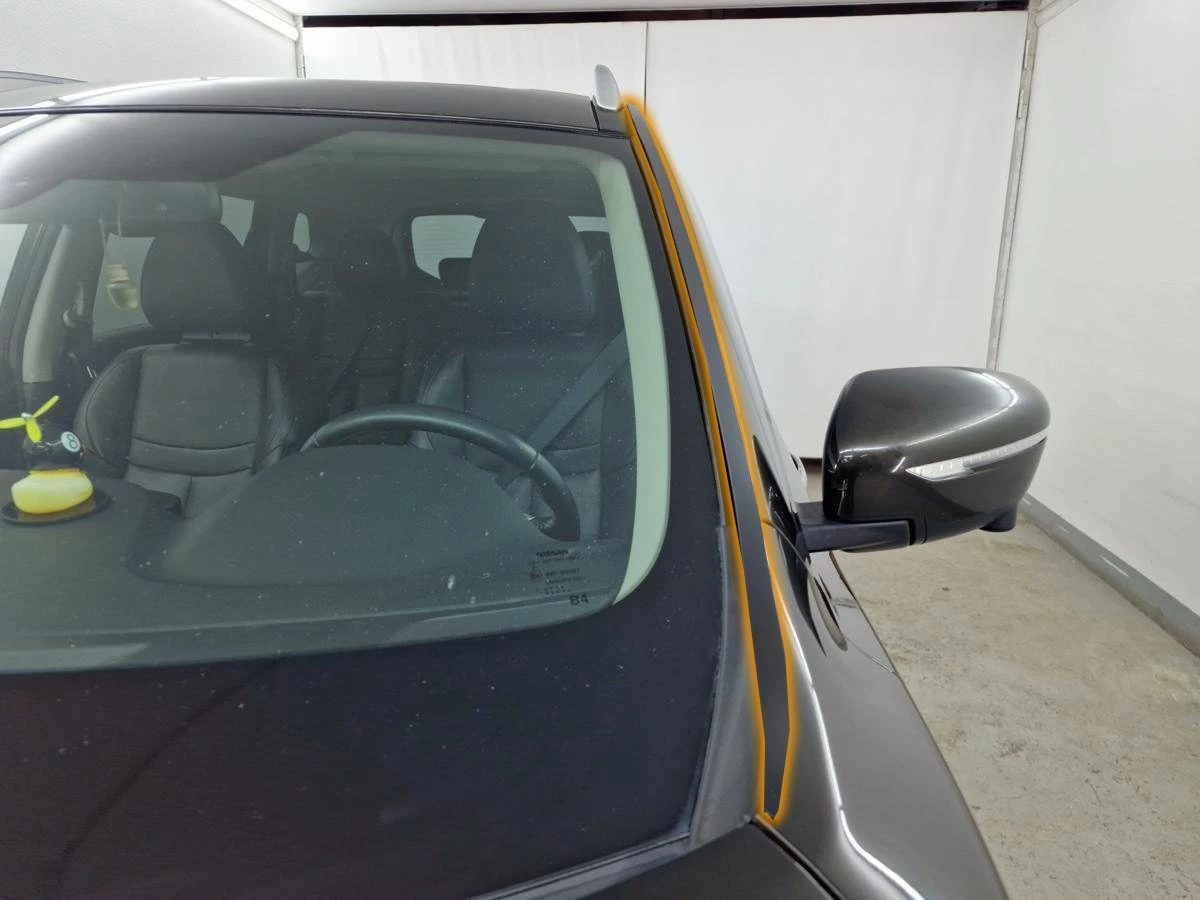 Водосток лобового стекла Премиум для Nissan X-Trail III Рестайлинг