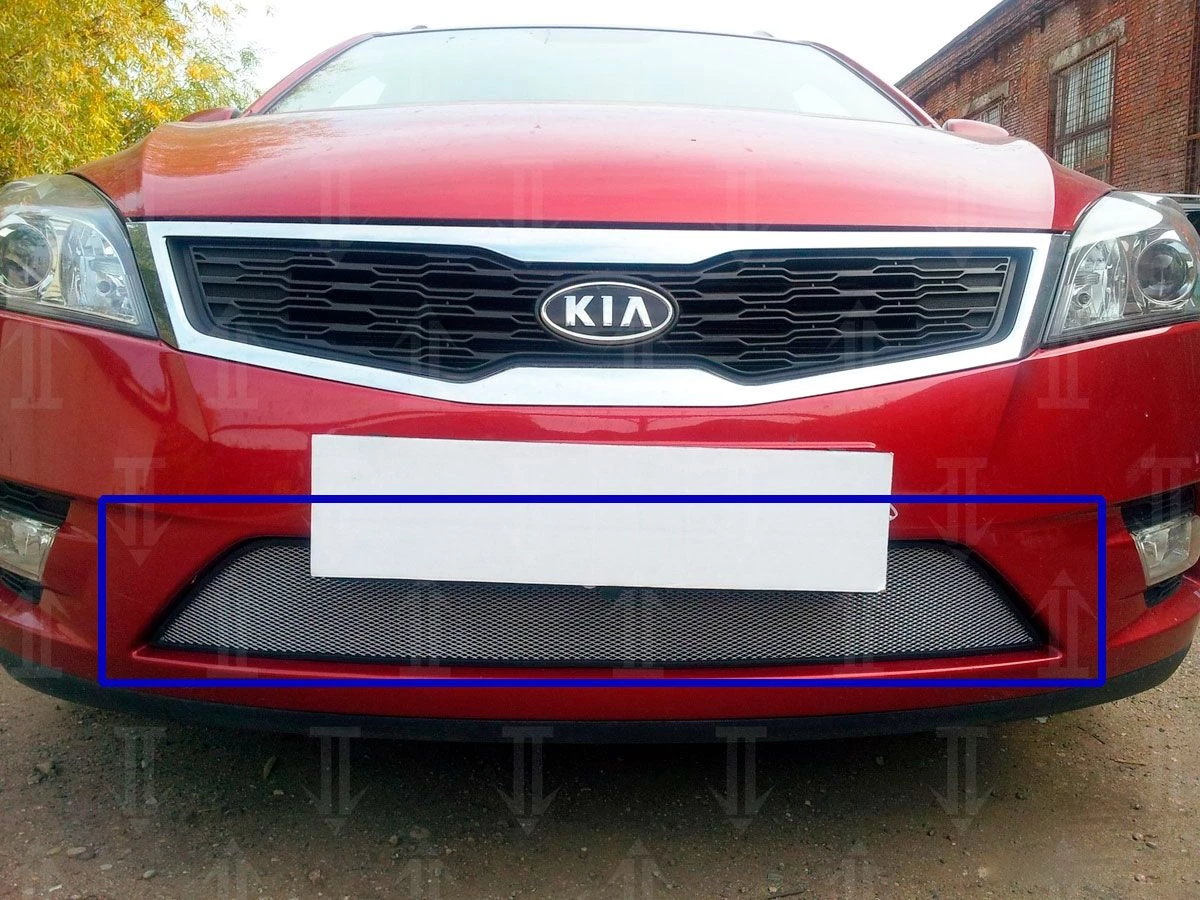 Защитная сетка радиатора для Kia Ceed I Рестайлинг