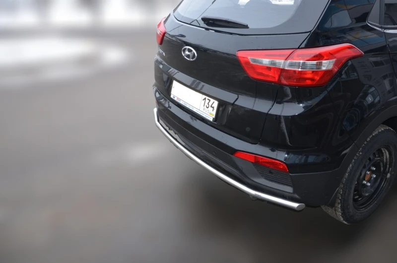 Защита заднего бампера d42 мм для Hyundai Creta I  Юко HYC.16.11