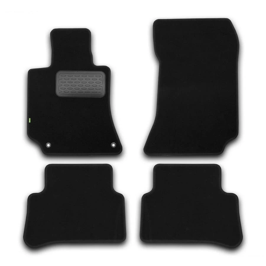 Коврики в салон Klever Standard 4шт для Mercedes-Benz E-Класс AMG IV (W212, S212) Рестайлинг Черный