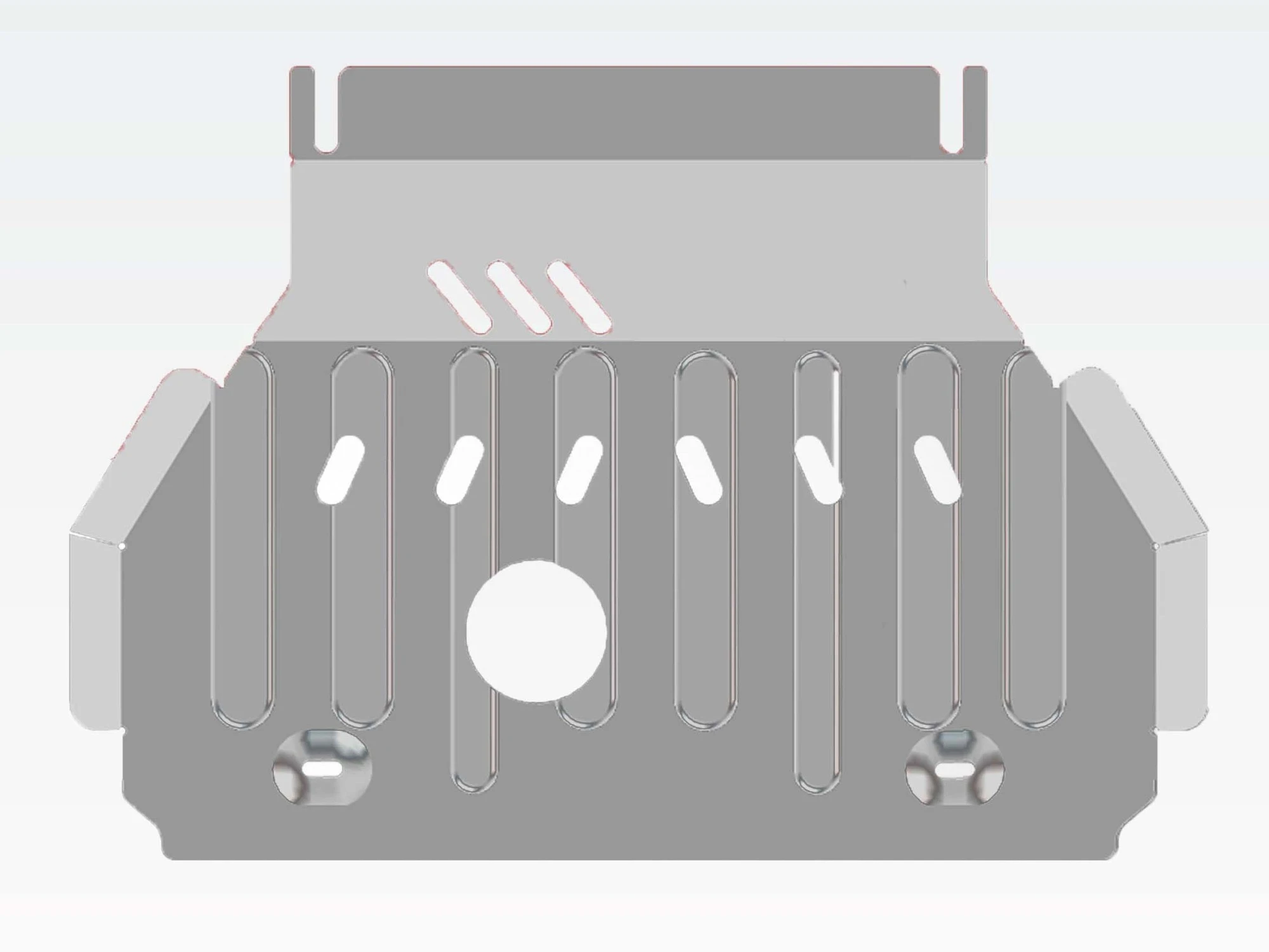 Защита картера для Isuzu D-Max III  Alfeco ALF6006AL4