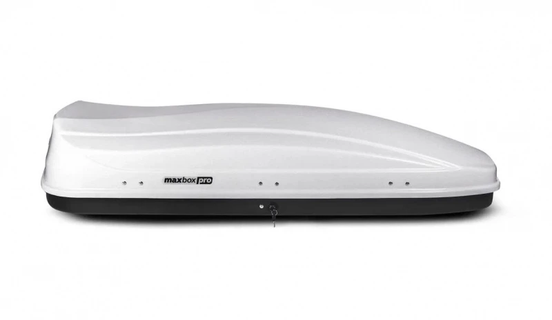 Автобокс MaxBox PRO 520 (большой) двустороннее открывание Белый, глянцевый