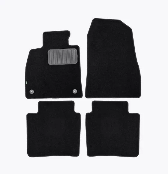 Коврики в салон Klever Standard 4шт для Hongqi H5 II Черный