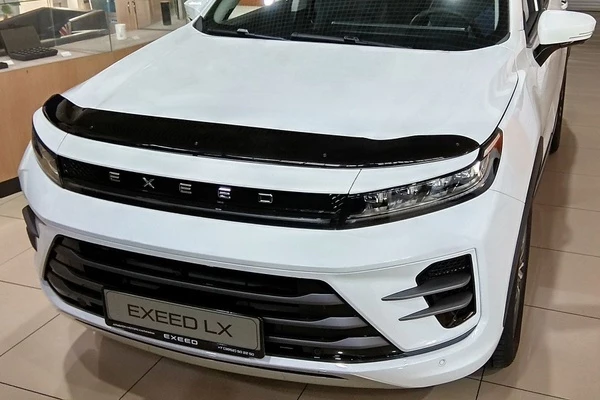 Дефлектор капота темный для EXEED LX I Рестайлинг