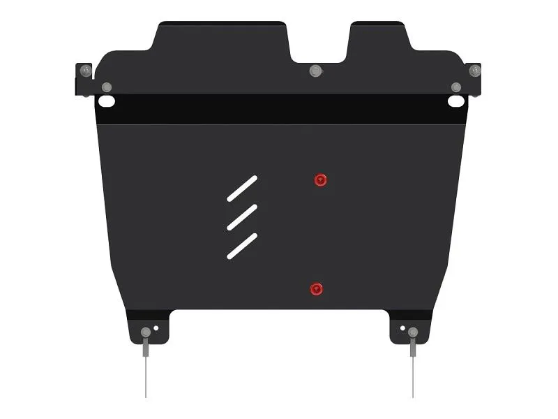 Защита картера и КПП для Mitsubishi Outlander II