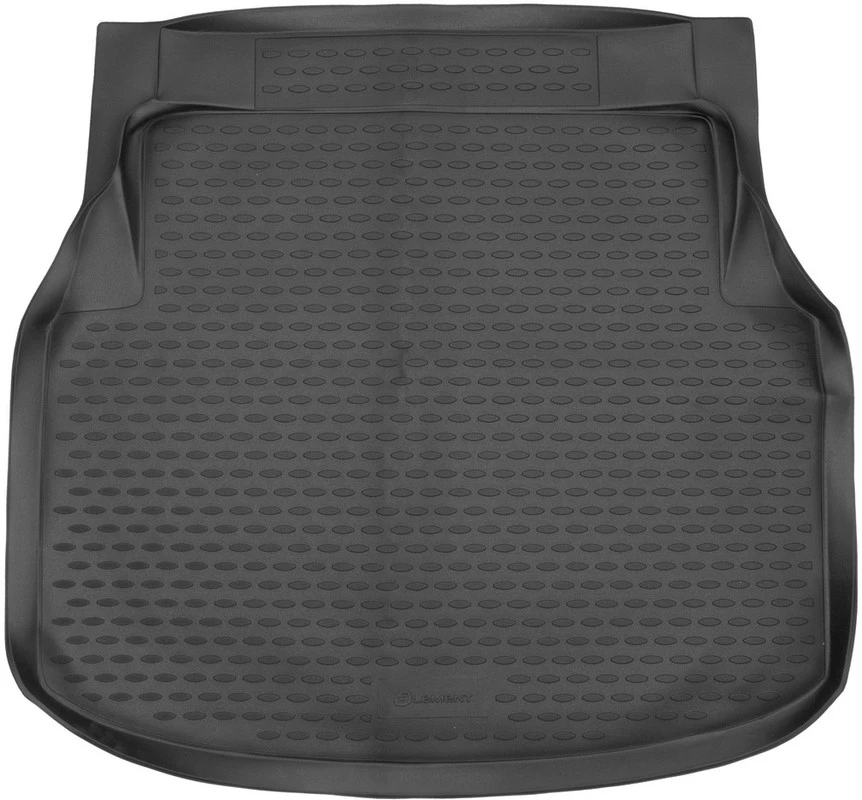 Коврик в багажник для Mercedes-Benz C-Класс III (W204) Рестайлинг Черный