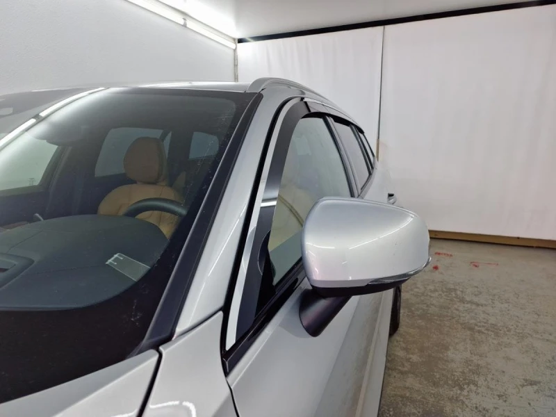Дефлекторы окон 2D с хром накладками 6 шт. под наклоном для Volvo V60 II Хром Стрелка 11 2D356-6C.S11