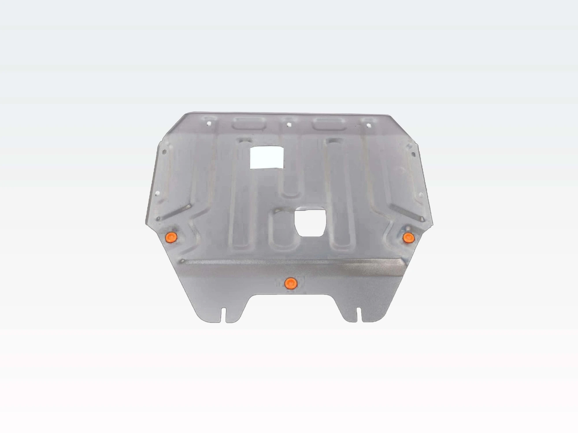 Защита картера и КПП для Kia Picanto II Рестайлинг Черный Alfeco ALF1126AL4