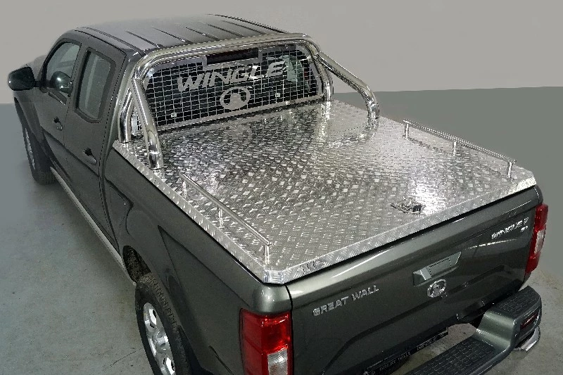 Крышка кузова алюминиевая для Great Wall Wingle 7 Серебрянный ТСС GRWALWING720-19