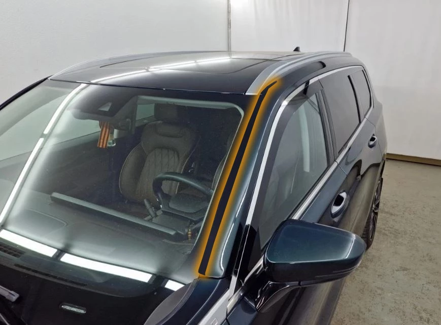 Водосток лобового стекла Премиум для EXEED VX I Рестайлинг