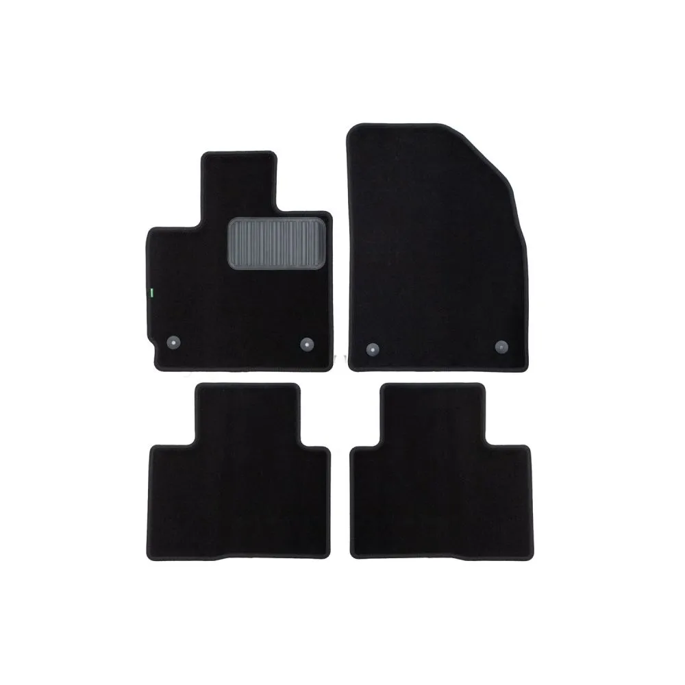 Коврики в салон Klever Standard 4шт для EXEED TXL I Рестайлинг 1 Черный