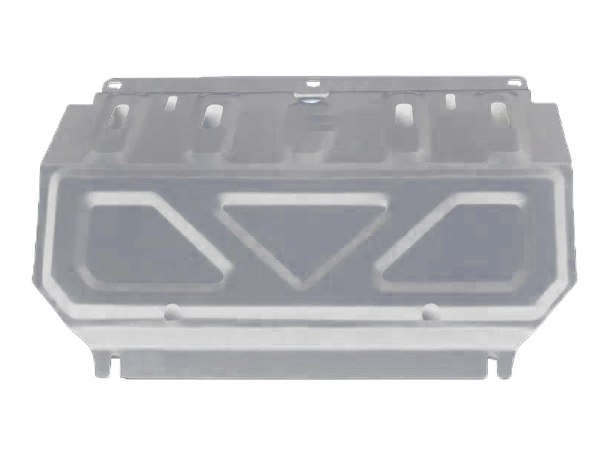 Защита радиатора для Mitsubishi Pajero Sport II  Alfeco ALF14081AL4