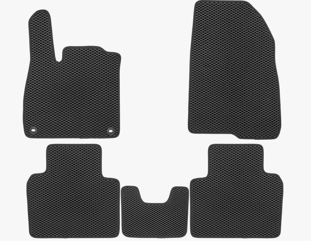 EVA коврики в салон 5шт (для кузова седан) для Honda Civic XI Черный