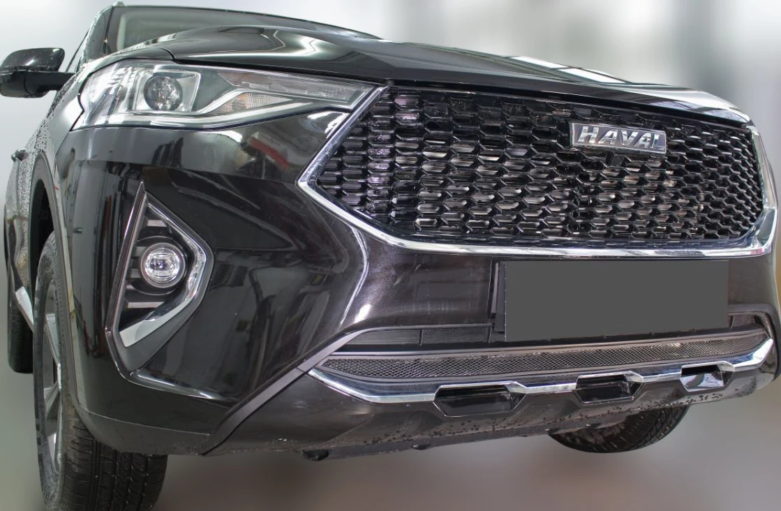 Комплект сеток black верх и низ для Haval F7x I