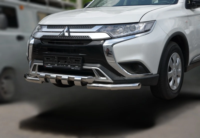 Защита переднего бампера G d60/60 мм для Mitsubishi Outlander III Рестайлинг 3  Юко MSO.19.05
