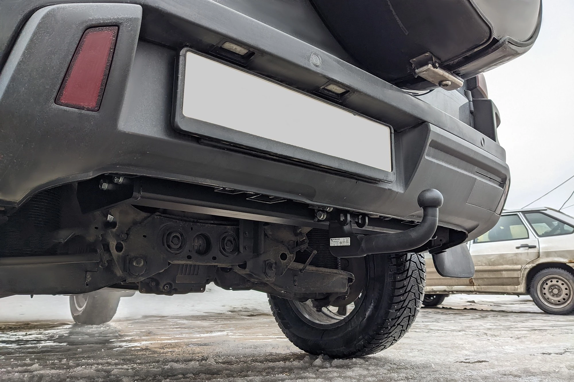 Фаркоп Pt group с типом шара вертикальный быстросъем для Tank 700 I