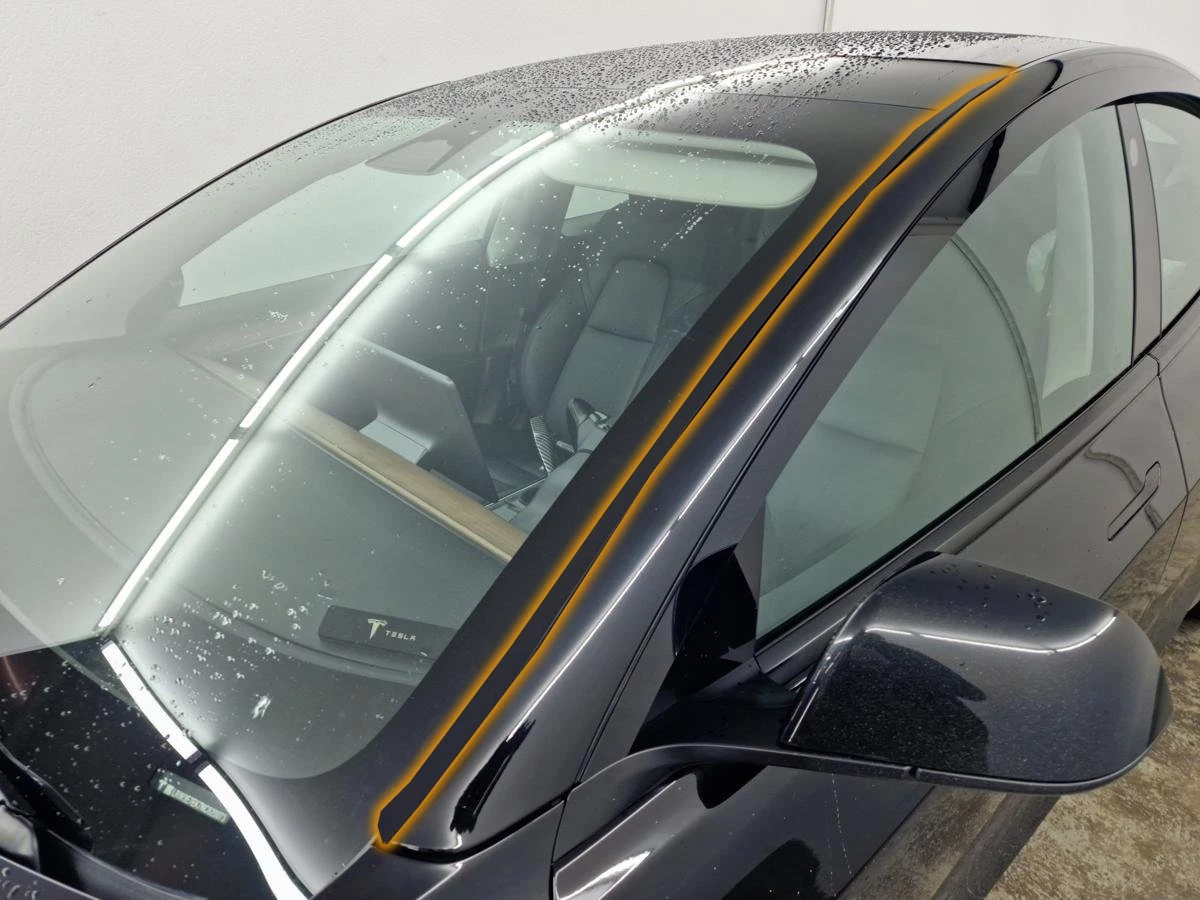 Водосток лобового стекла Премиум для Tesla Model 3 I