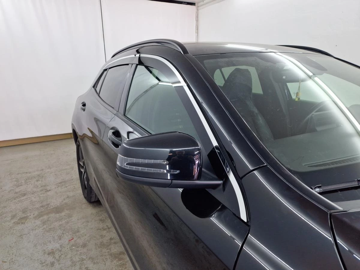 Дефлекторы окон 2D с хром накладками 4 шт. для Mercedes-Benz GLA I (X156) Хром