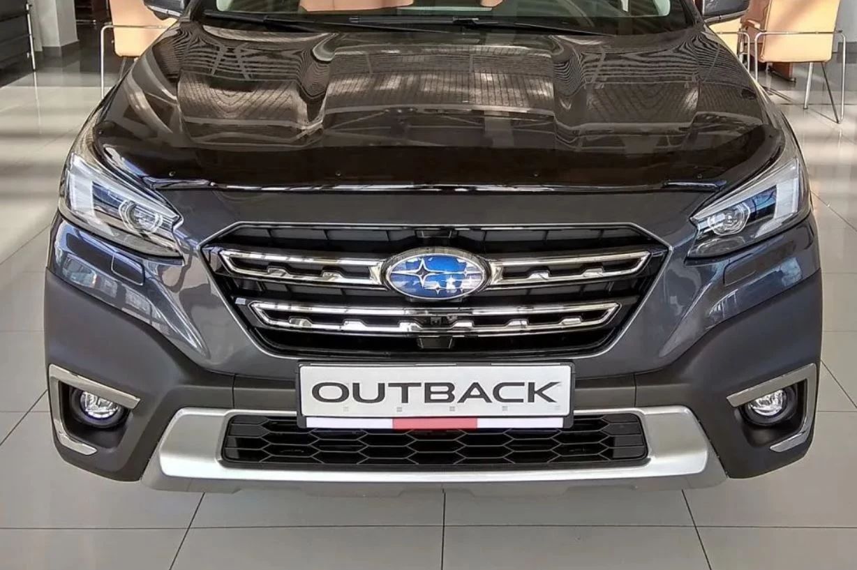 Дефлектор капота темный для Subaru Outback VI Рестайлинг
