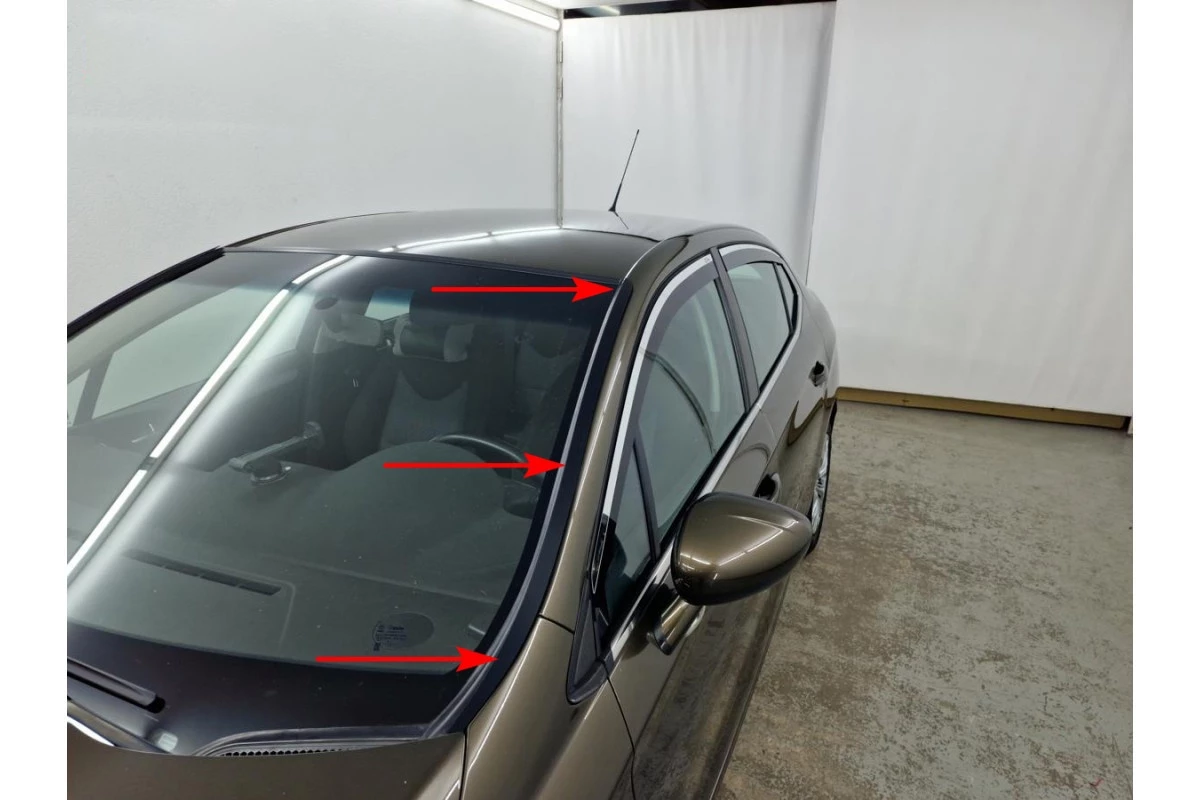 Водосток лобового стекла Премиум для Citroen C4 II