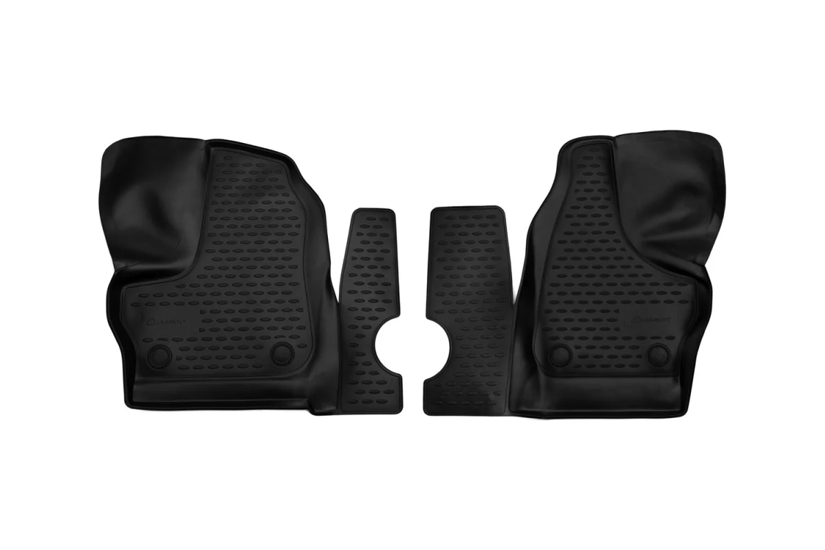 Коврики 3D в салон полиуретан 2шт для ГАЗ ГАЗель Некст I