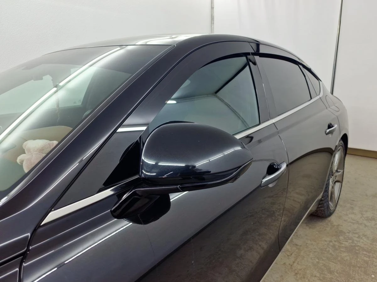 Дефлекторы окон 2D 6 шт. для Genesis G80 II Черный