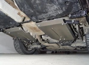 Защита топливного бака (комплект 2шт) для Volkswagen Taos  ТСС ZKTCC00540