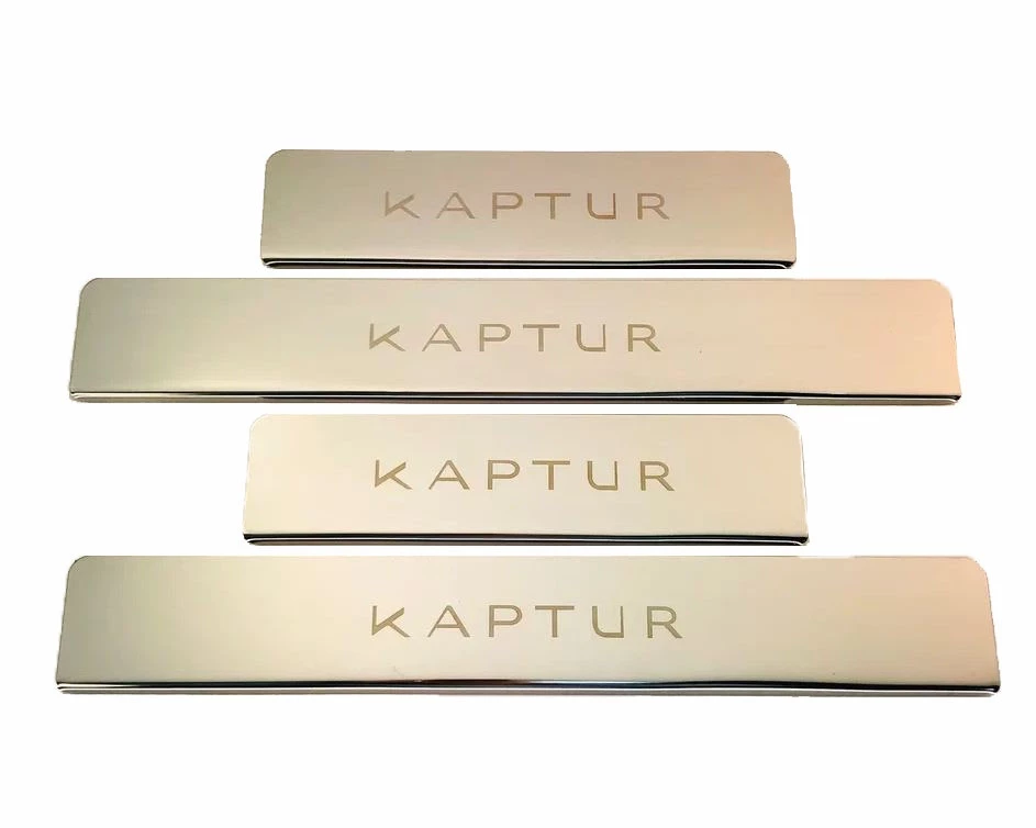 Накладки на пороги из нержавеющей стали 4шт. для Renault Kaptur I