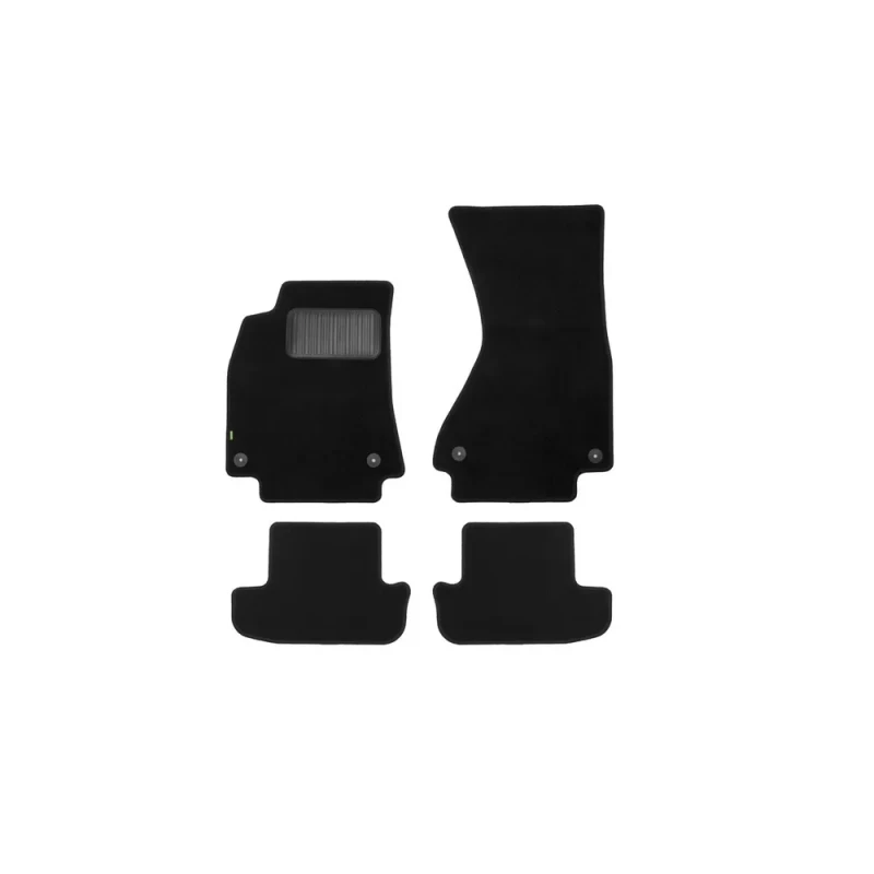 Коврики в салон Klever Standard 4шт для Audi A5 I (8T) Черный Klever KLEVER02041101210kh