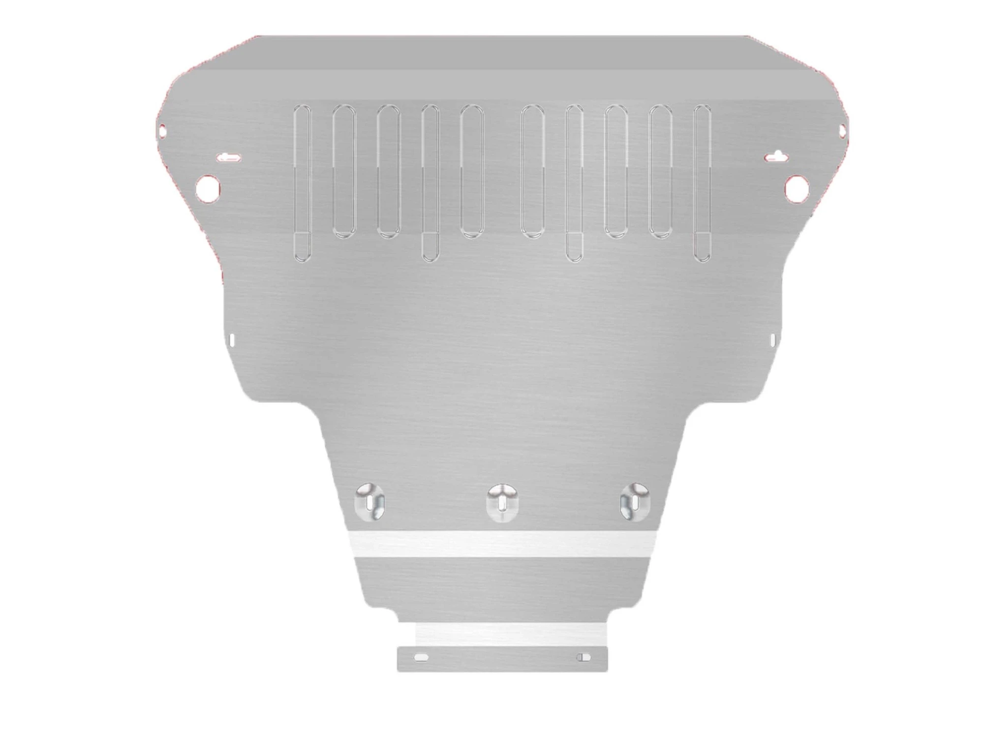 Защита картера и КПП для Audi TT III (8S) Рестайлинг  Alfeco ALF3040AL4