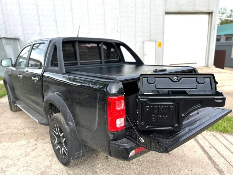 Бокс для пикапа поворотный левый PICKUPBOX для Nissan Navara (Frontier) III (D40)  HAL PB107LH